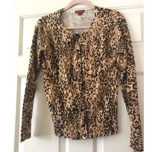 Leopard Cardigan